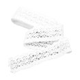 thumbnail image 4 of Lace Ribbon Cotton Thread 20 Yards White Decorative Accessories for Clothing Decoration DIY Curtain, 4 of 10