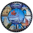 thumbnail image 1 of 02313 - TORONTO Aimant Rond en Aluminium 3,35 D, 1 of 1
