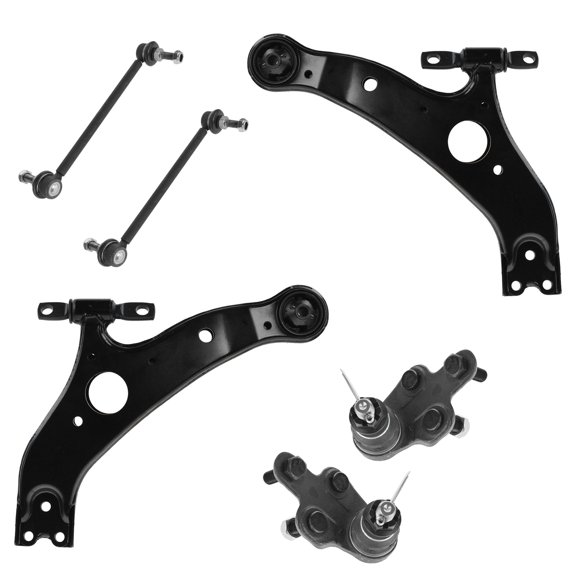 TRQ Lower Control Arm Ball Joint Sway Bar Link for 04-10 Toyota Sienna Mini Van PSA56358