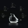 thumbnail image 3 of Yhmxh Kitchen Gadgets Kitchen Accessories Kitchen Essentials Glass Weather Forecaster Bird Shape Crystal Desktop Decor Glass Crafts 70ML Kitchen Tools Home Essentials, 3 of 7
