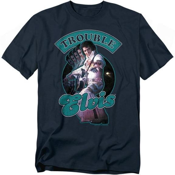 Elvis Presley T-Shirt Total Trouble Unisex Graphic Tee For Men & Women