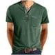thumbnail image 1 of pstuiky camisetas de hombre, Blusa de manga corta con cuello vuelto, bolsillos y botones de colores lisos para hombre camisetas de hombre l, 1 of 7