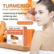 thumbnail image 1 of Jabón de Cúrcuma, Gel de Ducha Facial y Corporal, Jabón de Jengibre Hidratante (100 G) | Jabón Limpiador Natural Artesanal para Cabello y Piel | Incluye Un Jabón de 100 G, 1 of 7
