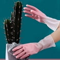 thumbnail image 6 of Thickened Rubber Cleaning Gloves Dishwashing & Household Chores Oil & Chemical Ergonomic for 1 Pair, 6 of 7
