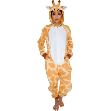 Slim Fit Animal Pajamas - Adult One Piece Cosplay Giraffe Costume | Walmart Canada Slim Fit Animal Pajamas - Adult One Piece Cosplay Giraffe Costume | Walmart Canada