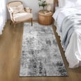 thumbnail image 4 of Alfombra Ompaa para pasillo, lavable, antideslizante, gris, 80 x 245 cm, 4 of 9