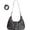Black Grey, variant on CoCoMangos Y2k Small Shoulder Bag for Women,Vintage Buckle Vegan Leather Hobo Goth Punk Purse Top Handle Handbag