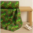thumbnail image 4 of Soimoi Brown Cotton Poplin Fabric Tropical Leaves Print Fabric by the Yard 56 Inch Wide, 4 of 7