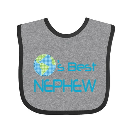 Worlds Best Nephew Gift Baby Bib (Best Gift For Baby Nephew)