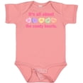 thumbnail image 3 of Inktastic Candy Hearts II Girls Baby Bodysuit, 3 of 5