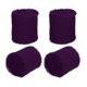 thumbnail image 1 of Uxcell 1.5 In x 5 Yd Cinta de Chifón con Flecos para Decoración DIY, Púrpura Oscuro 4 Rollos, 1 of 7