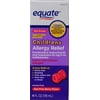 Equate Children's Non-Drowsy Allergy Relief Fexofanadine Dye-Free Berry Suspension, 30 mg, 4 Oz