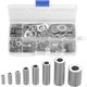 thumbnail image 1 of Surtido de arandelas para platos y lavabos de acero inoxidable de 360 piezas (M2 M2.5 M3 M4 M5 M6 M8 M10) Xemadio YQ-0432, 1 of 6