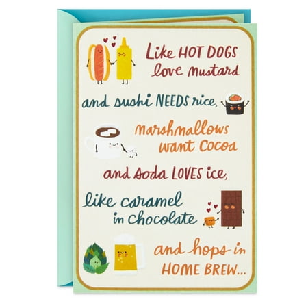 Hallmark Anniversary Card (My Best Match)