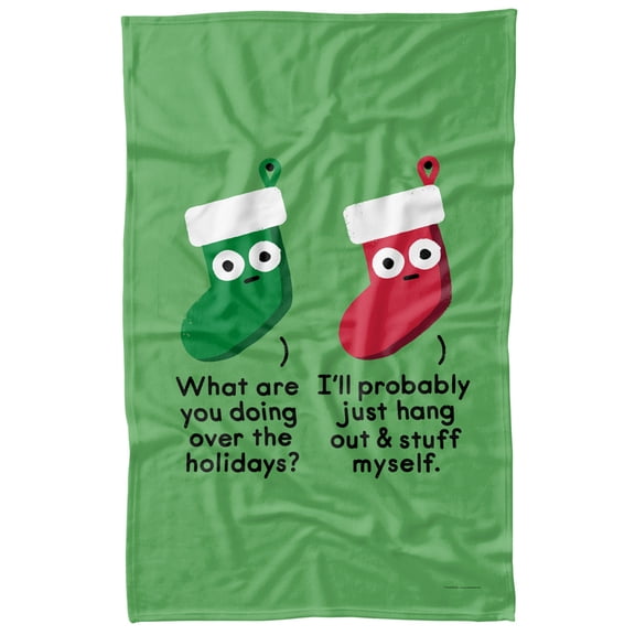 bCreative - David Olenick Blanket, 36'x58' A Full Schedule Fleece Blanket