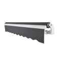 thumbnail image 6 of Awntech 16' x 10' Maui Left Motor Left Motorized Patio Retractable Awning, Gunmetal, 6 of 6
