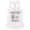 White, variant on Bedford Falls Tank Top Fitted Racerback Women's Large White