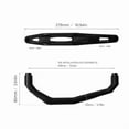 thumbnail image 5 of 2x For Tenere700 XT700Z XT 700 Z Passenger Rear Seat Hand Grab Bar Rail Armrest, 5 of 11