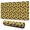 Gold Cartoon Unicorn, variant on Long Mouse Pads for Desk,Light Blue Cartoon Unicorn Pattern Desk Mats on Top Of Desks, Desk Mouse Pad Extra Large with 3mm Non-Slip Base and Stitched Edge for Gaming,Office,Work,Home 31.5"x11.8"