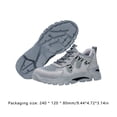 thumbnail image 5 of Zapatos De Seguridad En El Trabajo Zapatillas de trabajo indestructibles de corte bajo Zapatillas antideslizantes con punta de acero para hombres Anti-Smash Sywqhk Para Estrenar, 5 of 5