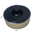 thumbnail image 3 of OEFNTAC C5 Metal Bluetooth Speaker Speakers Bluetooth Wireless Portable Wireless Speaker Ring Wireless Mini Aluminum Alloy Heavy Bass Gift, 3 of 7