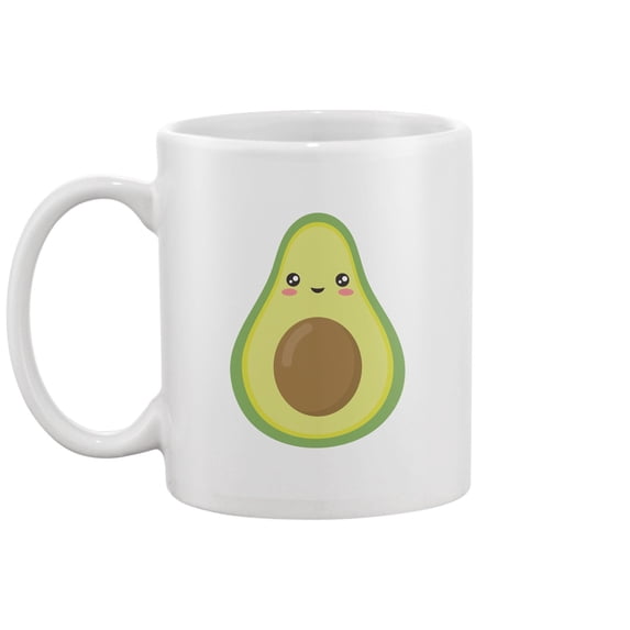 Kawaii Cute Avocado Mug -Image by Shutterstock