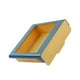 thumbnail image 1 of Billuyoard Cajón extraíble para debajo del gabinete para especias con cinta autoadhesiva Organizadores de utensilios de cocina Azul amarillo L, 1 of 5