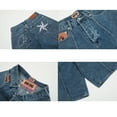 thumbnail image 2 of Corteiz Star Embroidered Denim Jacket - Vintage Washed Hip Hop Jean Coat, Unisex High Street Fashion Top for Men & Women, 2 of 11