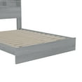 thumbnail image 5 of Queen Bedroom Furniture In Gray, Retro Style With Build And Ample Storage Vintage Collection, Plywood, Spacious Options, 5 of 5