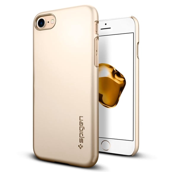 Funda Thin fit Spigen para iPhone 7 | 8 Champagne gold