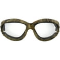 thumbnail image 2 of Global Vision Eliminator Z 77 Padded Riding Safety Goggles Forest Camo Frame Clear Lens, 2 of 7