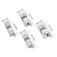 thumbnail image 2 of STRANDCHIC 4Pcs Zinc Alloy Sewing Machine Guide Foot Set for Versatile Professional Sewing, 2 of 7
