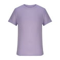 thumbnail image 3 of JUNWELL T-Shirts pour Hommes Grande Taille Manches Courtes T-Shirts Col Rond Classiques Été Hauts pour Hommes, 3 of 5