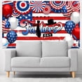 thumbnail image 6 of 5.9x3.6FT Happy Father's Day Background Stars and Stripes Background Patriotic Father's Day Party Decorations Banner Supplies Photo Booth Props, 6 of 6