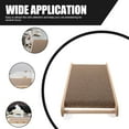 thumbnail image 2 of IBASETOY Cat Cardboard Scratcher Cat Scratcher House Khaki Corrugated Paper 1Pack, 2 of 5