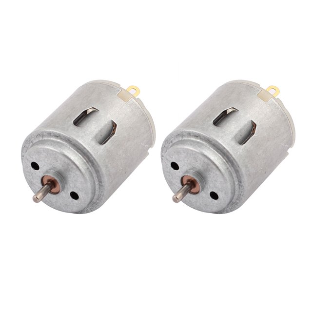 Unique Bargains 2PCS R260 DC 6.0V 8000RPM Electric Strong Magnetic Motor w Carbon Brush