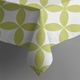 thumbnail image 5 of Green White Checkerboard Checkered Pattern Square Tablecloth,Waterproof Square Table Cover,Wipeable Spillproof Washable Table Cover for Home Kitchen Party Decor 60"x60"(152x152cm), 5 of 6