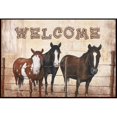 thumbnail image 1 of Carolines Treasures SB3059MAT Tapis de Bienvenue avec Chevaux Tapis Intérieur Ou Extérieur, 1 of 4