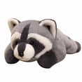 thumbnail image 1 of Almohada de peluche gigante con peso de mapache | Compañero de abrazos supersuave para niños y adultos, juguete de peluche ideal para abrazar en el dormitorio y la sala de estar., 1 of 1