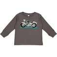 thumbnail image 3 of Inktastic Motorcycle Boys or Girls Long Sleeve Toddler T-Shirt, 3 of 5