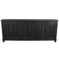 thumbnail image 6 of Jenna 6-Door Sideboard in Farmhouse Charcoal Gray Finish on Solid Wood, 6 of 6