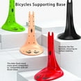 thumbnail image 1 of Bike Parking Stand Accessories Professional Bike Parking Stand with Stable Supporting Holders Adjustable Height Bicycles Support Rack Accessory Red, 1 of 9