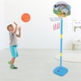 thumbnail image 1 of Children Basketball Stand, Safe And Reliable Kid Adjustable Height Basketball Stand, Enhance Parent-child Relationship Educational Toy Sports For Kid Children, 1 of 8