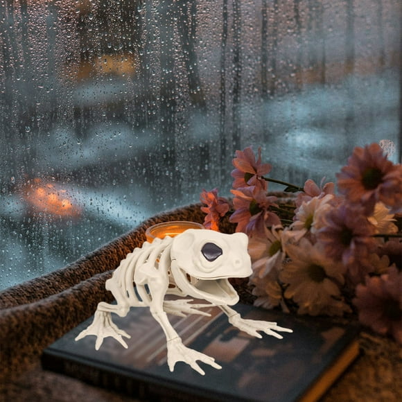 Amzcrzy Frog Skeleton Halloween Skeleton Horror Decorations Simulation Animals Skeleton Ornaments Bar Decoration Frogs Skeleton Christmas Decorations Halloween Decorations Fall Decor Home Decor