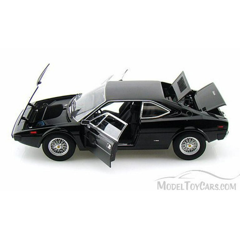 Ferrari Dino 308 GT4 Elvis Presley, Black - Mattel Hot Wheels V7425 - 1/18  Scale Diecast Model Toy Car