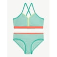 thumbnail image 4 of Justice Girls Two-Piece Bikini with Cross Back Straps, Sizes 5-18, 4 of 11