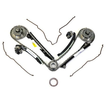 2 Camshaft Kit Ford 5.4L 3V Camshaft Drive Phaser Repair Kit - Phaser Sprockets, Tensioners, Guides, Chains Kit ()