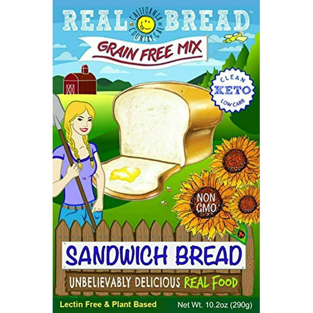 PaleoKeto FriendlyGrain Free Sandwich Bread Mix 10.2 oz