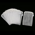 thumbnail image 2 of DOLITY 10 Pcs Sac en Maille Zippé Sac d'Isolation 15x20cm Blanc, 2 of 9