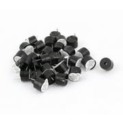 30Pcs DC 12V Electronic Electromagnetic Continuous Sound Buzzer 12x9.5mm